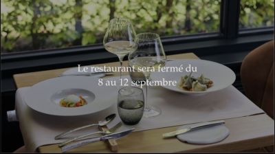 Congés du 8 au 12 septembre 